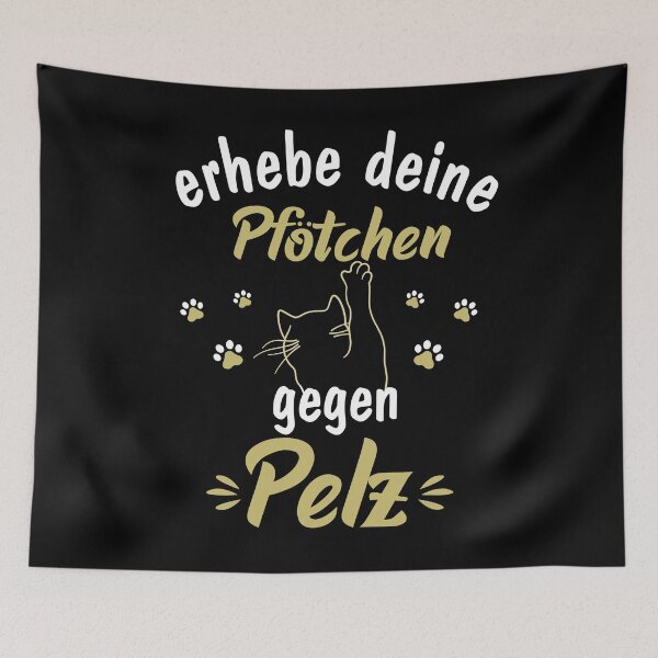 Item preview, raise your paws against fur designed and sold by noahs-shop.
