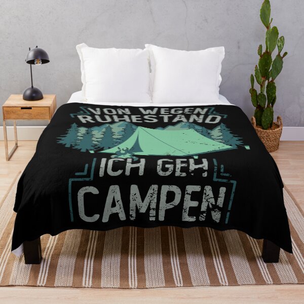 Artikelvorschau, Von wegen Ruhestand ich geh campen entworfen und verkauft von noahs-shop.