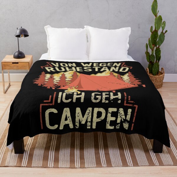 Artikelvorschau, Von wegen Ruhestand ich geh campen entworfen und verkauft von noahs-shop.