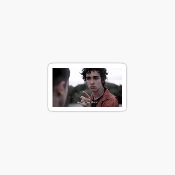 Misfits Nathan Quote Sticker