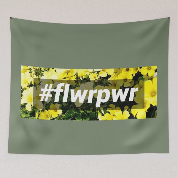 Item preview, Flower Power Springtime hashtag designed and sold by achoprop.