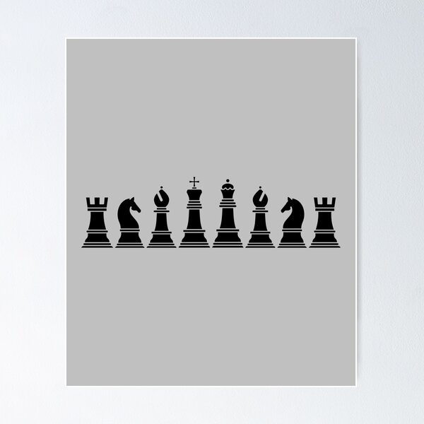Item preview, Line of Chess Pieces designed and sold by liftdesign.
