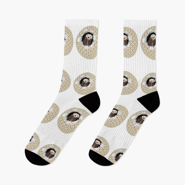 Aperçu de l'œuvre Art Trippy 3D, choc de loutre! Loutre mignonne à l'intérieur d'un trou. créée et vendue par TheKingdomAttic.