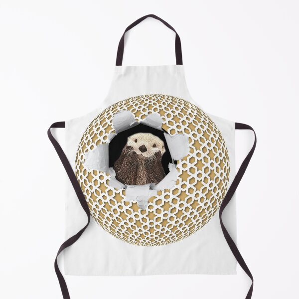 Item preview, Arte Trippy 3D, Choque de nutria! Nutria linda dentro de un agujero. designed and sold by TheKingdomAttic.