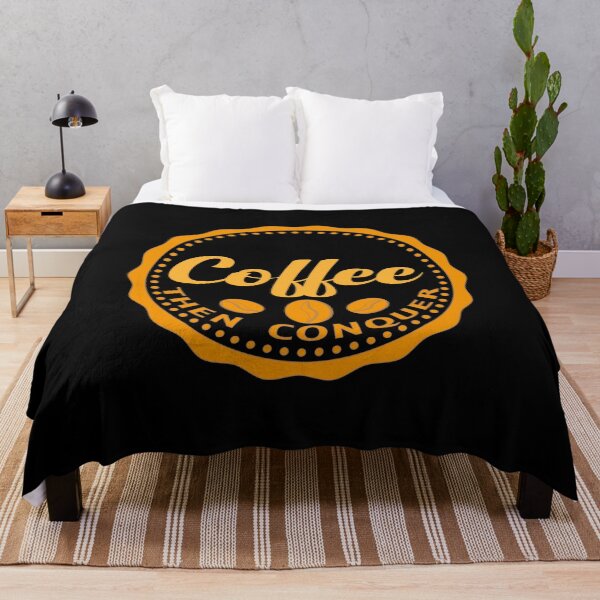 Item preview, Coffee Then Conquer designed and sold by YAITPSTORE.