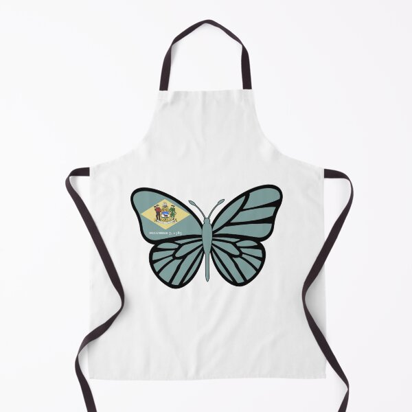 Item preview, State of Delaware Flag Butterfly designed and sold by Gsallicat.