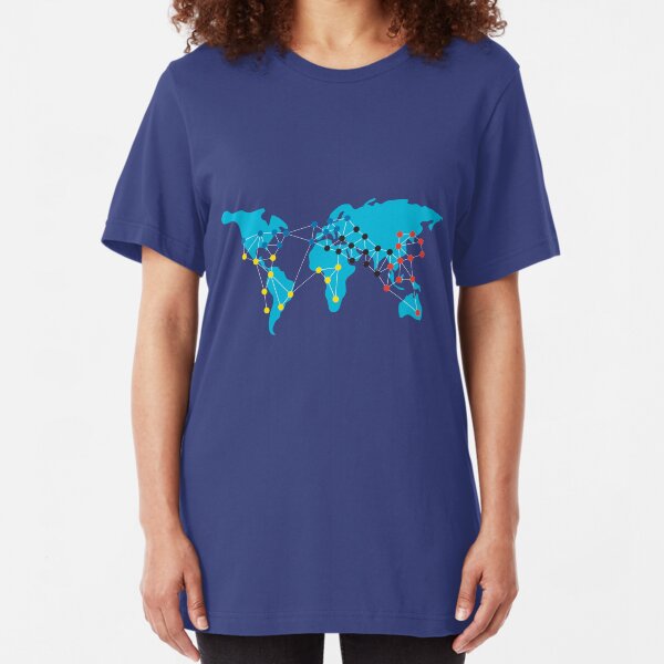 Pandemia Boardgames Slim Fit T-Shirt