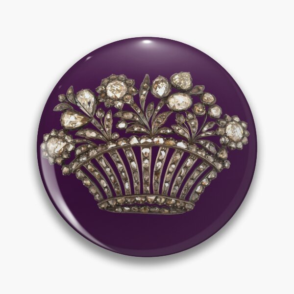 Item preview, Diamond Floral Crown | Vintage Accessories designed and sold by KnightandMoon.
