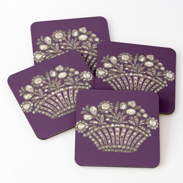 Item preview, Diamond Floral Crown | Vintage Accessories designed and sold by KnightandMoon.