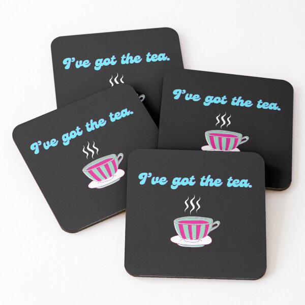 Item preview, I've Got The Tea-Funny Tea Pun,Gossip Pun,Funny Hot Tea Lover Phrase designed and sold by WW-Designz.