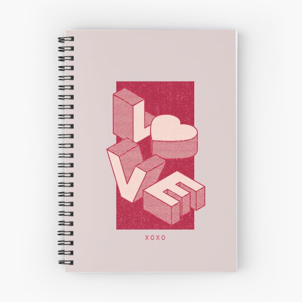 Item preview, Love In 3d Block Letters - Love XOXO designed and sold by molamode.