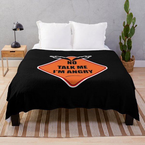 Item preview, No Talk Me I'm Angry, Be Careful I'm Angry designed and sold by orangeblue21.