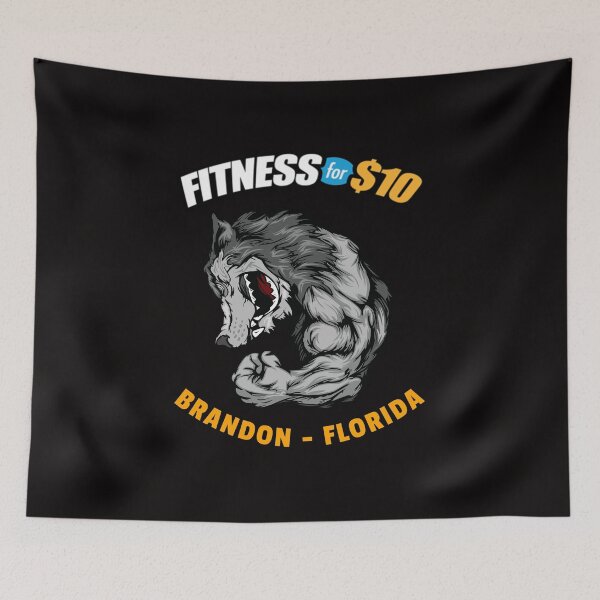 Item preview, Fitness for 10 - Brandon, Florida designed and sold by PowerfulPrinted.