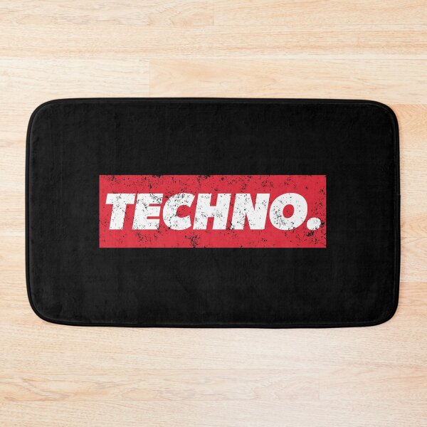 Item preview, TECHNO. for DJ, raver, club, festival designed and sold by Print  Androïde.