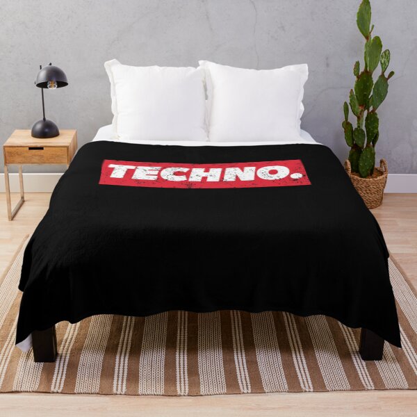Item preview, TECHNO. for DJ, raver, club, festival designed and sold by Print Androïde.