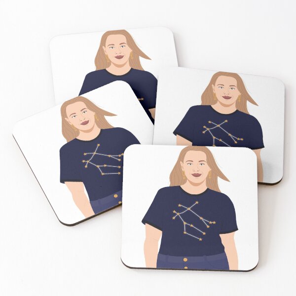 Item preview, Astrology Girl Wearing Gemini Constellation Shirt designed and sold by sosarahmiranda.