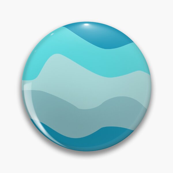 Item preview, Blue ocean wave pattern designed and sold by Aleksey888.