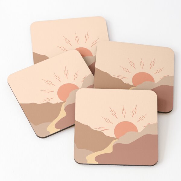 Item preview, Minimal Landscape Sunset designed and sold by ind3finite.