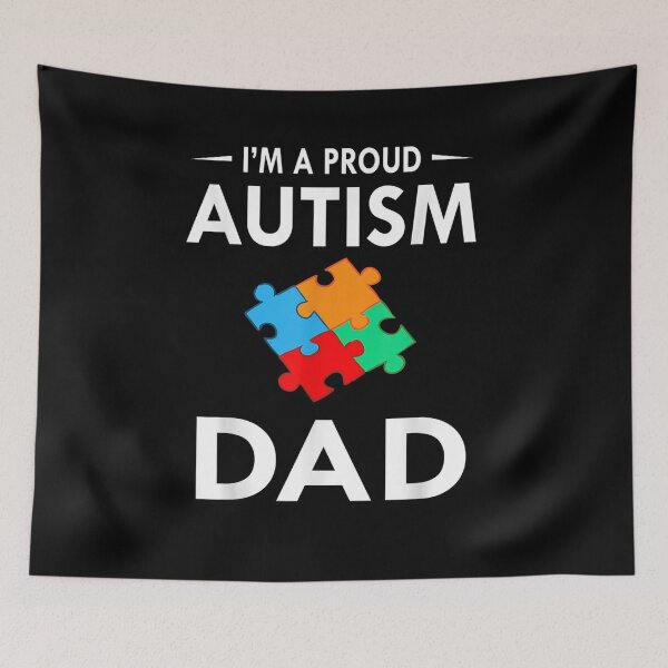 Item preview, I'm A Proud Autism Dad Family Matching Autism Awareness designed and sold by ninapfvu.