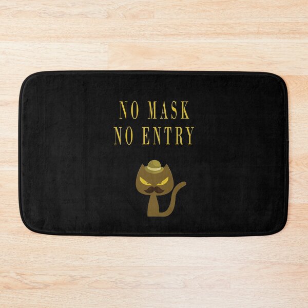 Item preview, NO MASK NO ENTRY designed and sold by Williams Anderson.