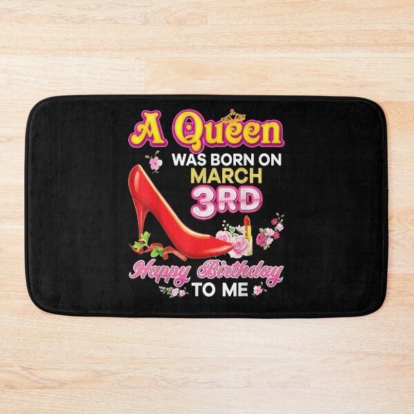 Item preview, A Queen Was Born On March 3 3rd Happy Birthday To Me Pink designed and sold by lolahomya.