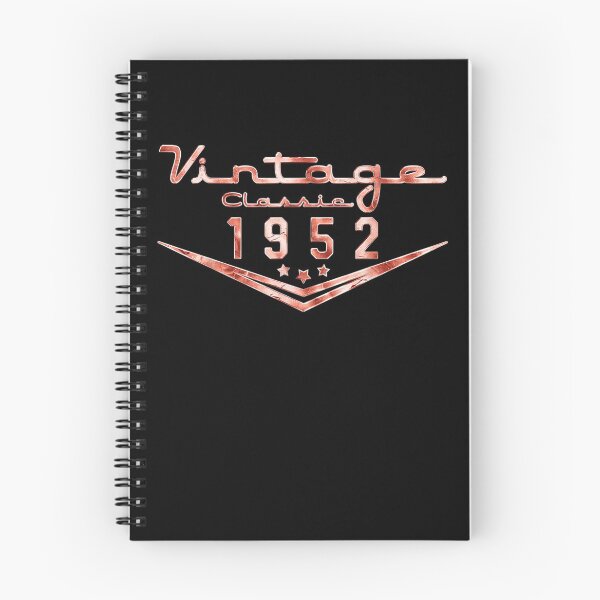 Aperçu de l'œuvre 69e anniversaire Gif Vintage 1952 T 69 ans créée et vendue par ninapfvu.