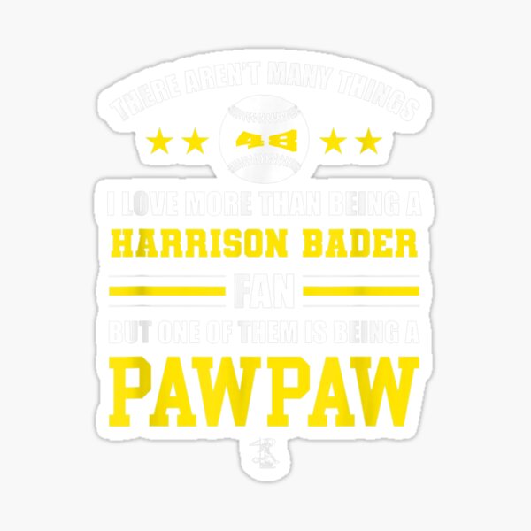 harrison bader Sticker for Sale by reardone