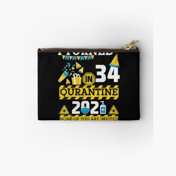 Item preview, 34 Years Old Birthday Boy I Turned 34 In Quarantine 2021 designed and sold by ninapfvu.