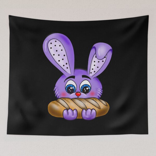 Item preview, Cute Bunny Rabbit Loaf, Easter Bunny designed and sold by orangeblue21.