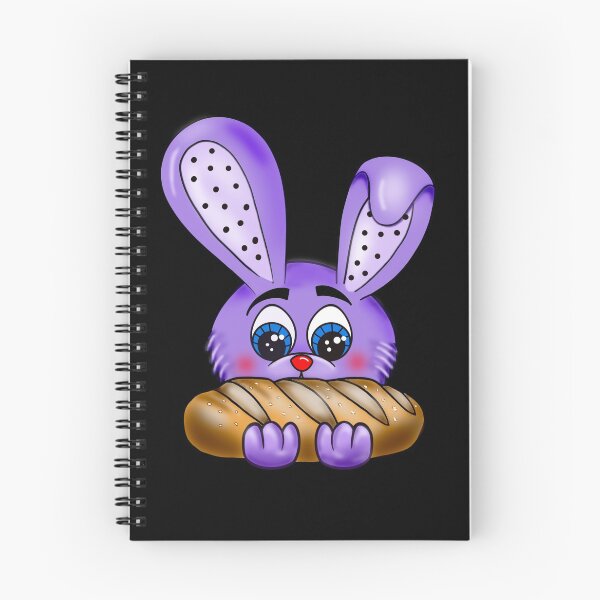 Item preview, Cute Bunny Rabbit Loaf, Easter Bunny designed and sold by orangeblue21.