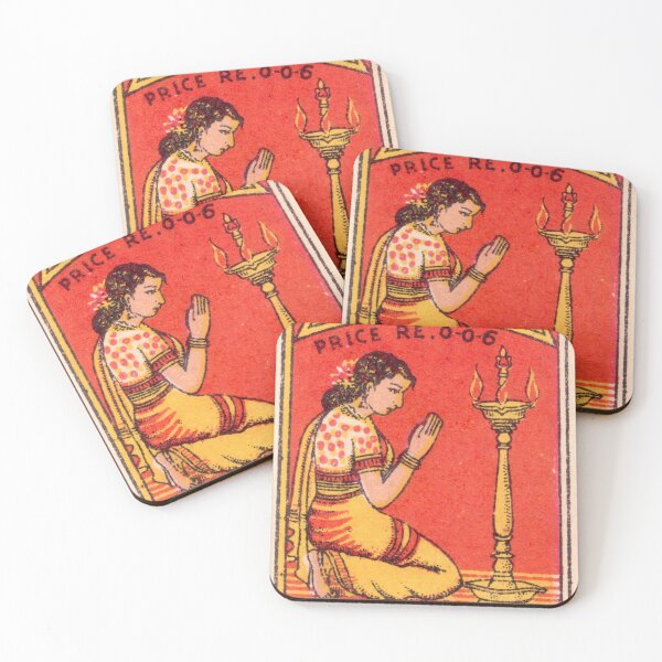Item preview, Vintage Indian Matchbox #142 designed and sold by CenturyArt.