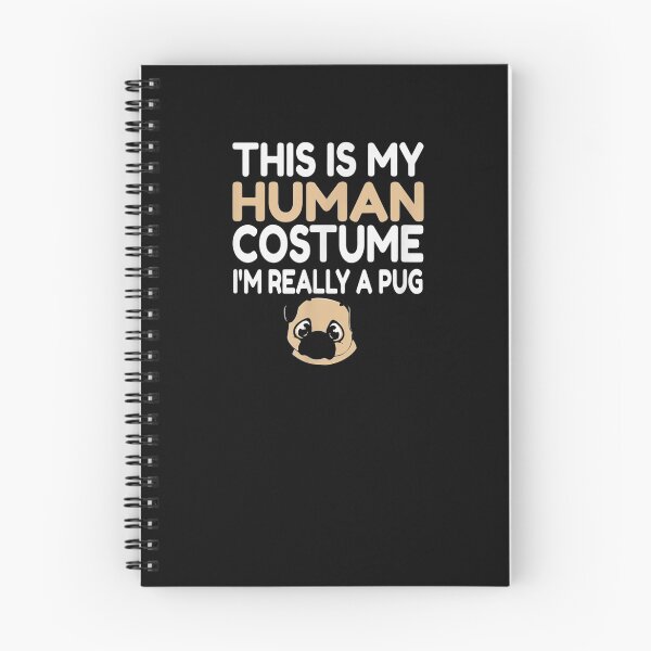 Item preview, This Is My Human Costume I'm Really A Pug Funny Dog Lover designed and sold by ninapfvu.