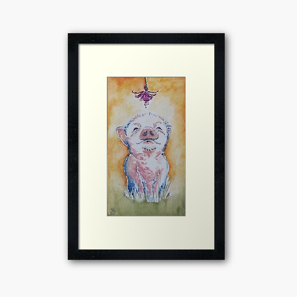 Item preview, Piglet In Sunshine designed and sold by Ofingood-Art.