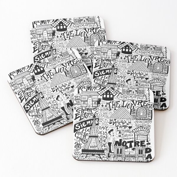 Item preview, PARIS SOUVENIR designed and sold by WittyArtandCo.