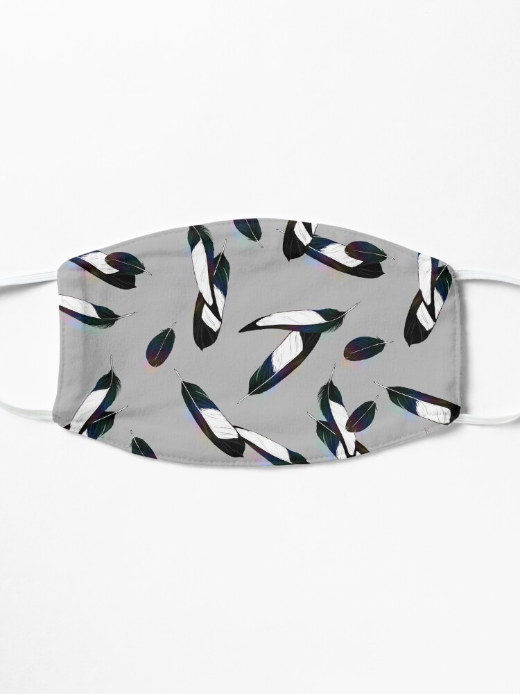 Alternate view of Magpie Feathers - Color Mask