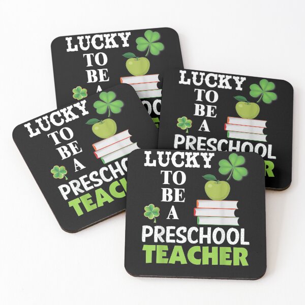 Artikelvorschau, Glück, ein Vorschullehrer St. Patrick Day Shamrock zu sein entworfen und verkauft von ninapfvu.