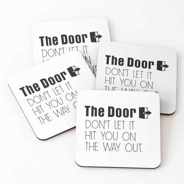 Item preview, Don’t Let the Door Hit You on the Way Out on light designed and sold by friendly-fox.
