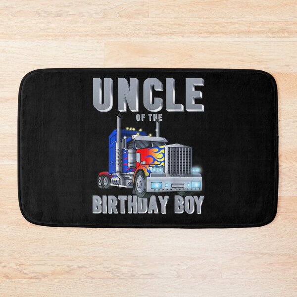 Item preview, Uncle Of The Big Rig Trucker Birthday Boy Matching Bday designed and sold by lolahomya.