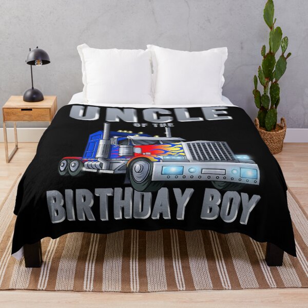Item preview, Uncle Of The Big Rig Trucker Birthday Boy Matching Bday designed and sold by lolahomya.