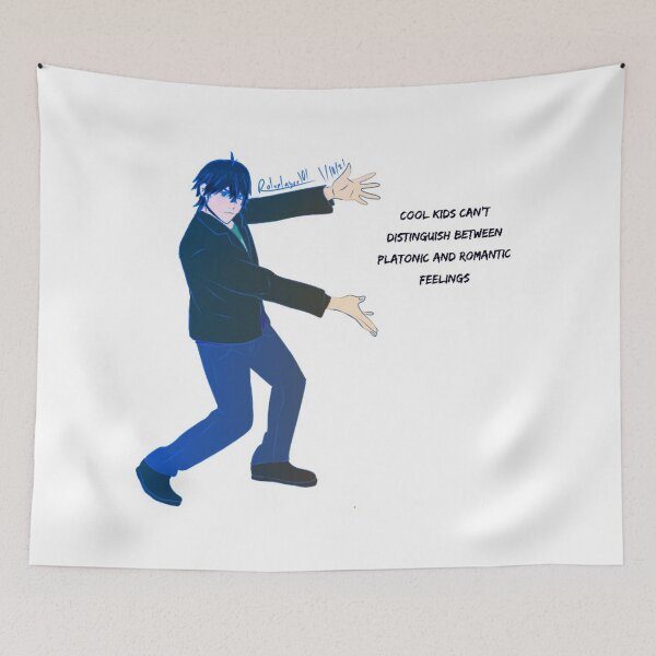Item preview, Handa says quoi/idemromantic rights! designed and sold by Rolaplayor101.