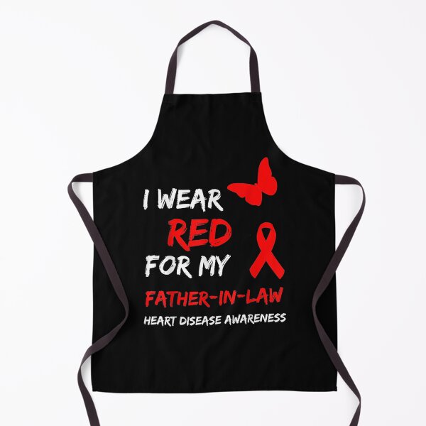 Item preview, Heart Disease I Wear Red For My Father In Law Ribbon designed and sold by lolahomya.