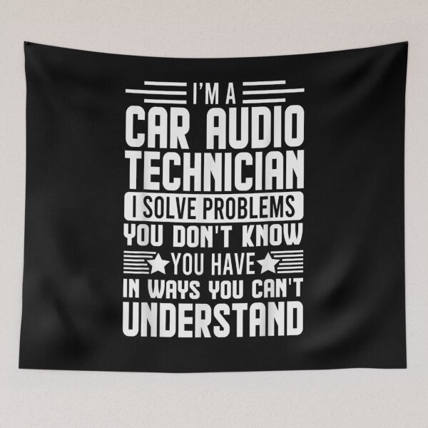 Item preview, I'm A Car Audio Technician Gift For Car Technicians designed and sold by lolahomya.