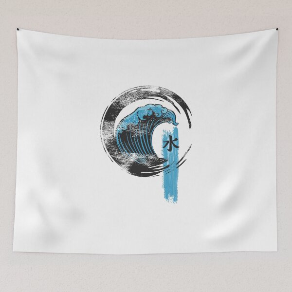 Item preview, Great wave Kanagawa characters vintage designed and sold by 99vectors.