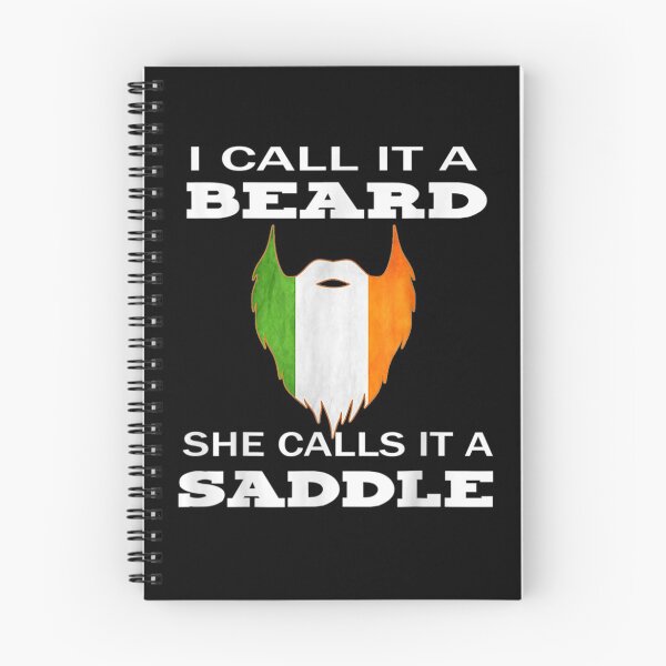 Item preview, I Call It A Beard She Calls It A Saddle designed and sold by ninapfvu.