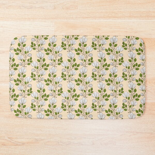 Item preview, Light Spring Pattern with Vintage Floral Motifs designed and sold by lissantee.