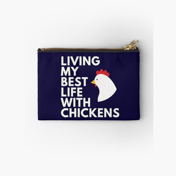 Item preview, Living My Best Life With Chickens designed and sold by Cluckin' Mad.