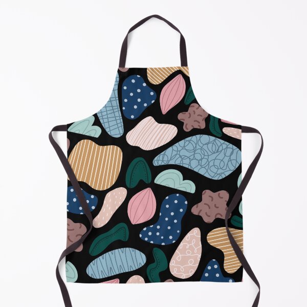 Item preview, Abstract shapes on Black Background designed and sold by daisy-creations.