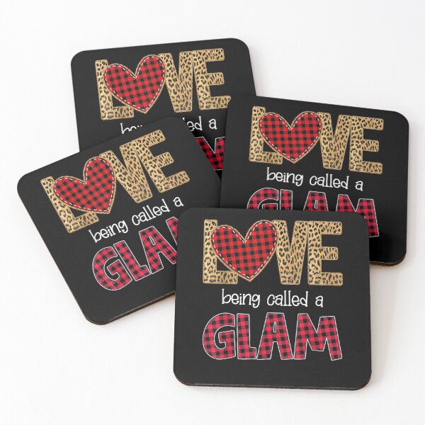 Item preview, Love Being Called Glam Red Plaid designed and sold by ninapfvu.