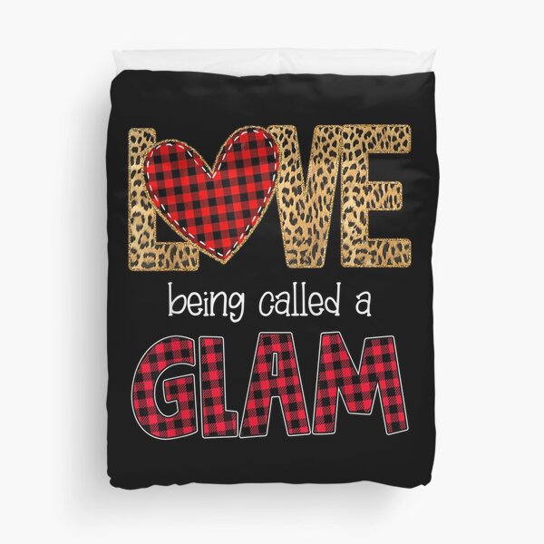 Item preview, Love Being Called Glam Red Plaid designed and sold by ninapfvu.