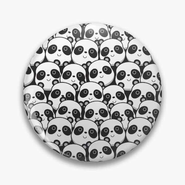 Item preview, Hand drawn panda face pattern designed and sold by della95.